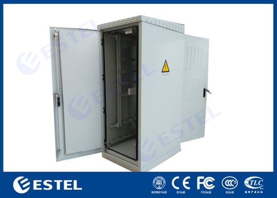 1 Compartment 1.2mm Galvanized Steel  Outdoor Electrical Enclosure Double Walls Air Conditioner supplier