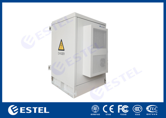 New IP55 20U Outdoor Communications Cabinet Single Wall With Thermal Insulation supplier