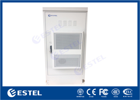 IP65 19 inch Rail Outdoor Telecom Cabinets With Air Conditioner And Fans supplier