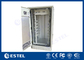 IP55 Outdoor 19 Inch Rack Outdoor Cabinet Anti Corrosion Powder Coating supplier