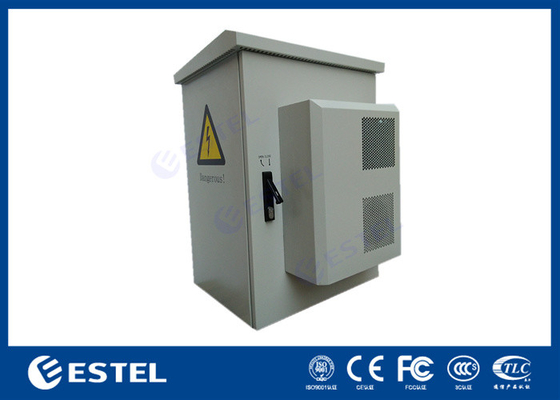 IP55 Pole Mounted TEC Outdoor Telecom Enclosure 19 Inch Non Corrosive supplier